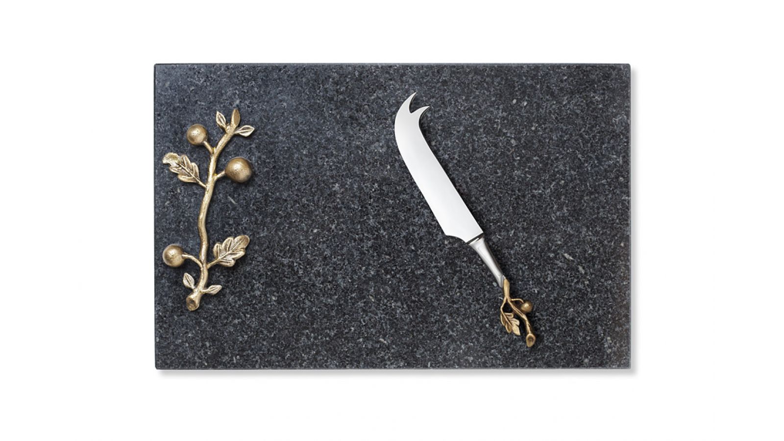 Cherry Branch Cheese Tray w/Knife